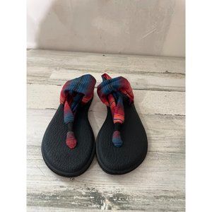 Sanyo yoga sandals with straps size 7